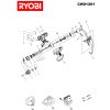 Ryobi CHD1201 Spare Parts List Type: 5133000069